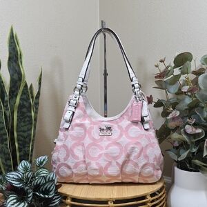 Coach Madison OP ART Shantung Maggie